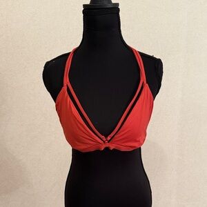 Roxy Vibrant Poppy Res Women's Bikini Top